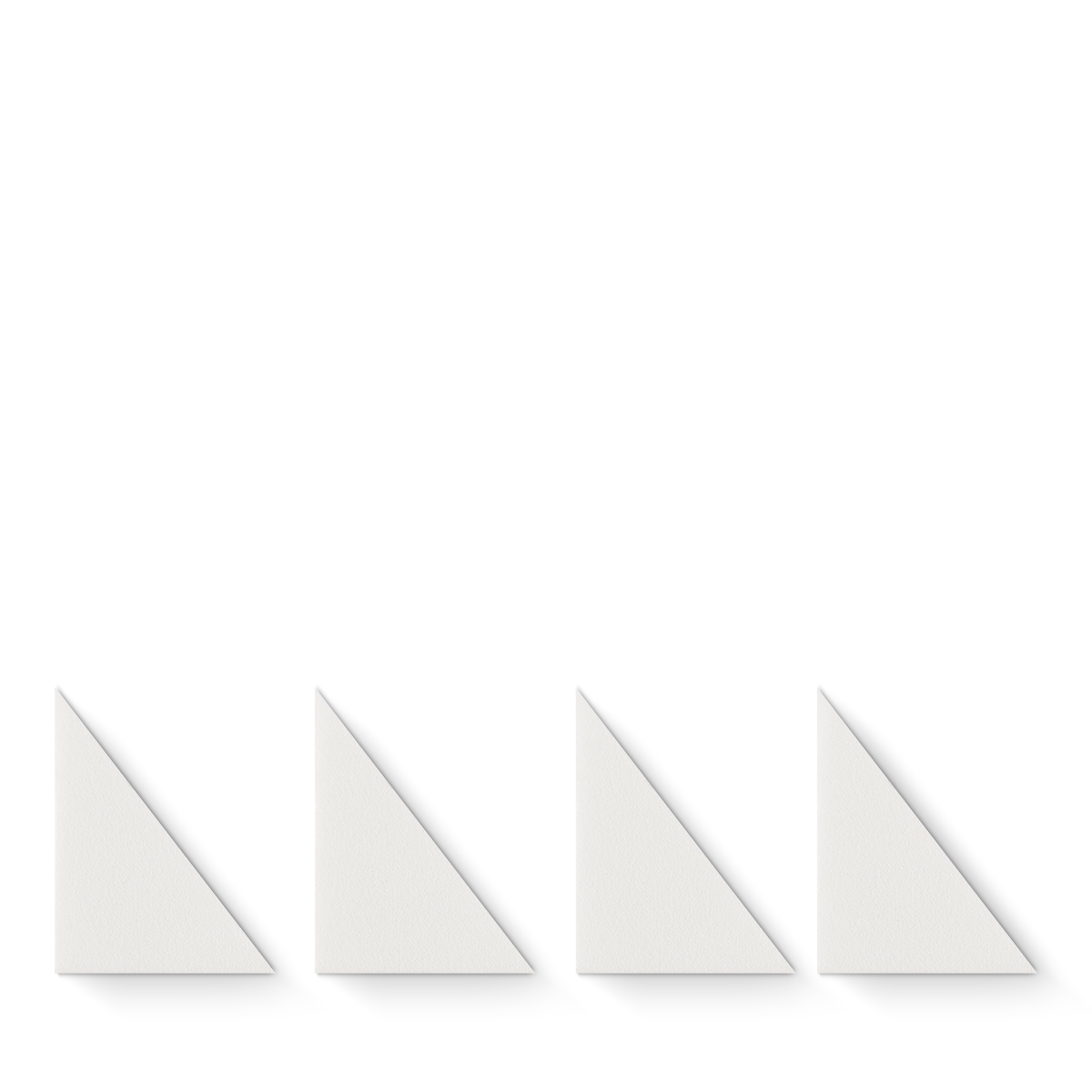 Triangular Foundation Sponges
