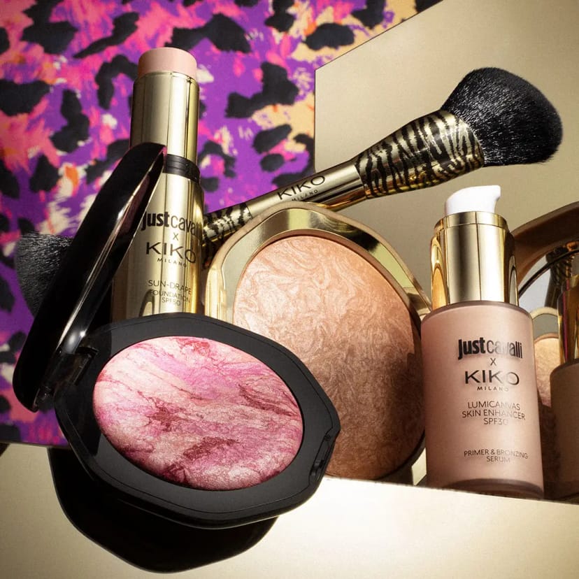 Blush - Just Cavalli X Kiko Milano Fusion Glow Blush - 01 Sunlit Blush - Just Cavalli X Kiko Milano Fusion Glow Blush - 01 Sunlit