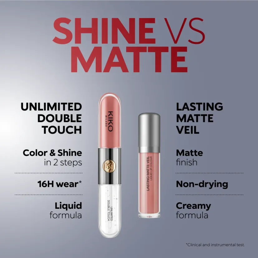 Lipstick - Unlimited Double Touch - KIKO MILANO | KIKO Lipstick - Unlimited Double Touch - KIKO MILANO | KIKO