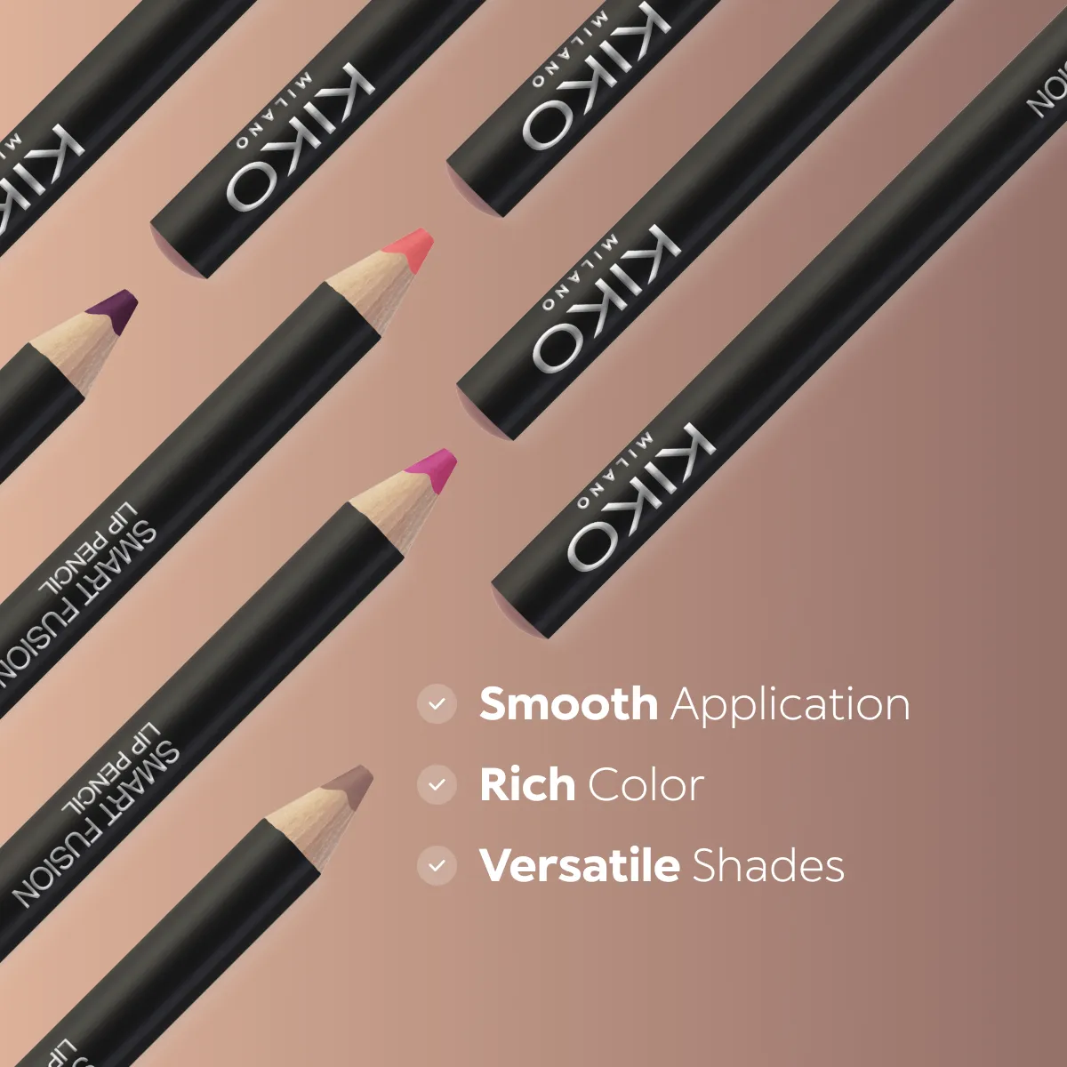 Lip Pencils - Smart Fusion Lip Pencil - 16 Cherry Red | KIKO Lip Pencils - Smart Fusion Lip Pencil - 16 Cherry Red | KIKO