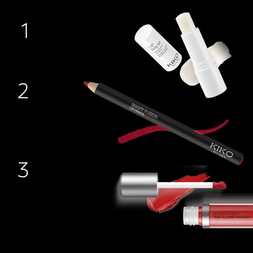 Lip Pencils - Smart Fusion Lip Pencil - 16 Cherry Red | KIKO Lip Pencils - Smart Fusion Lip Pencil - 16 Cherry Red | KIKO