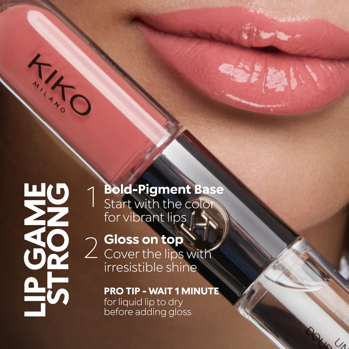 Batom - Unlimited Double Touch - KIKO MILANO | KIKO Batom - Unlimited Double Touch - KIKO MILANO | KIKO
