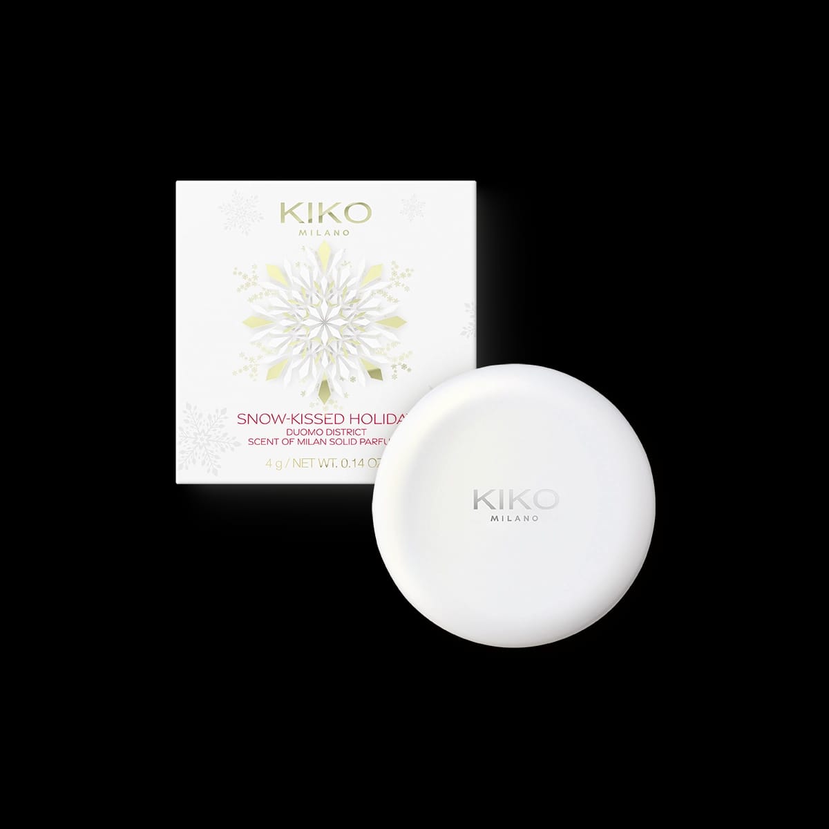 Fragrances Snow-Kissed Holiday Solid Perfume 01 Duomo KIKO